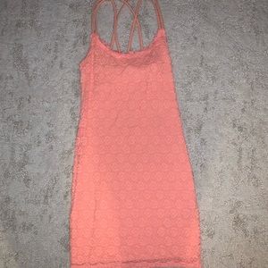 Orange Bodycon Dress